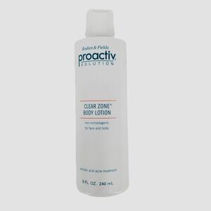Proactiv Clear Zone Body Lotion 8oz Salicylic Acid Acne Treatment 03/15 New